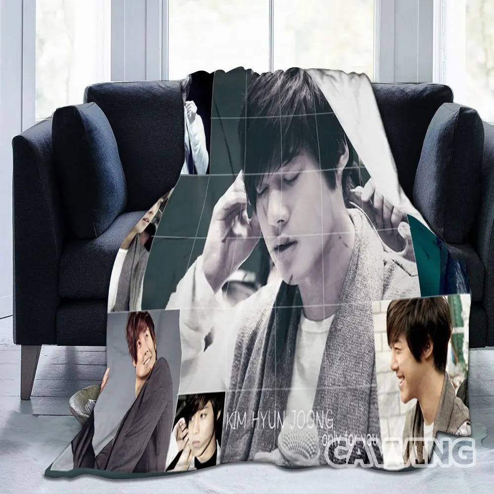 

Kim Hyun Joong 3D Print Sherpa Blanket Rectangle Blanket Textiles Fleece Wearable Blanket Throw Blanket Home Decor