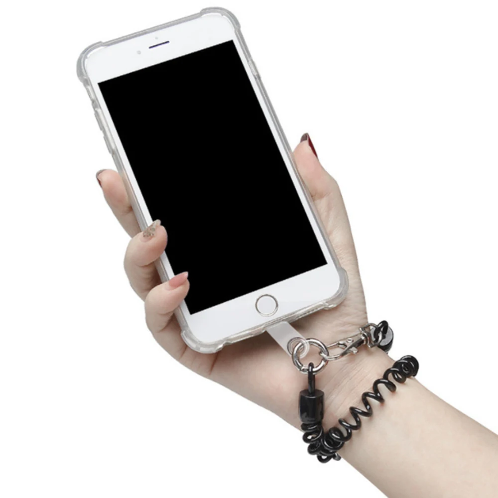 

Mobile Phone Safety Lanyard Tool Anti-Drop Elastic Lanyard Outdoor Portable Anti-Drop Mobile Phone Lanyard