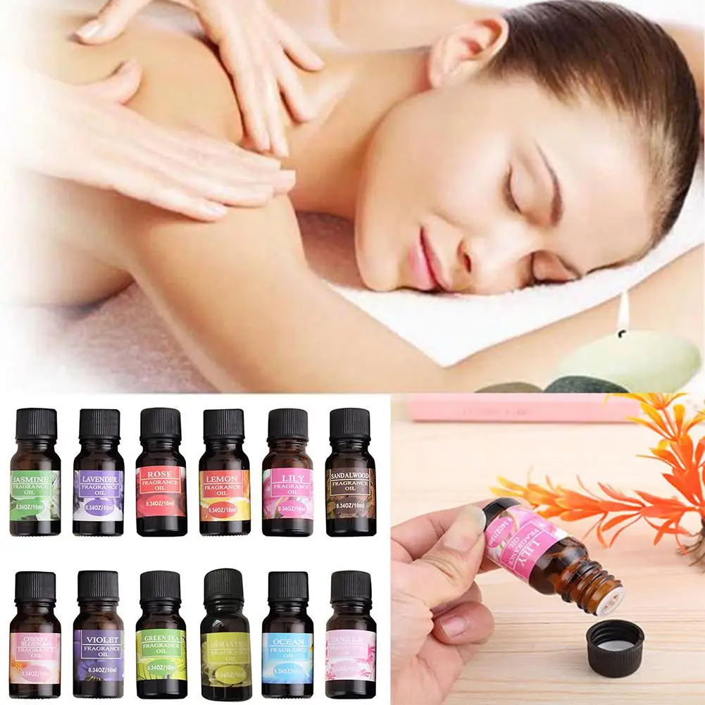 HOT SALES！！！New Arrival 10ml Natural Water Solubility Pure Essential Oil Therapeutic Plant Aromatic Wholesale Dropshipping