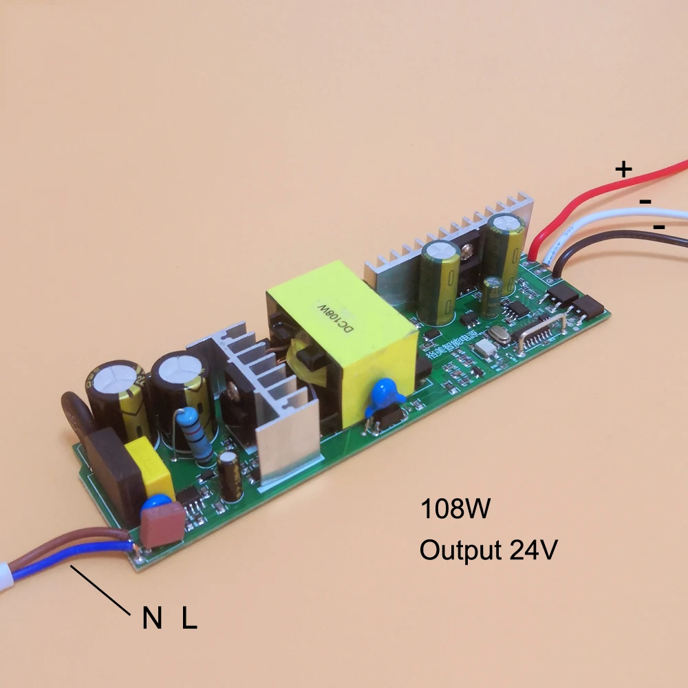 24V Remote control driver 2.4G power supply be used for 24V dual colors LED strip dimming&color changing Input 220V output 24V