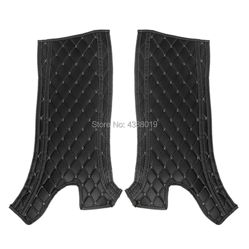 My Good Car  Styling leather B Pillar Anti-kick Protective Mat Pad Cushion Case Stickers For Toyota RAV 2019 2020