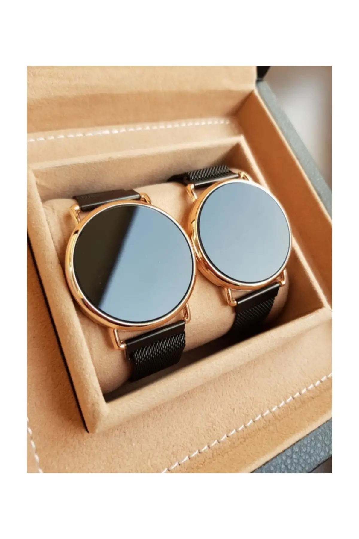 Black Color Magnet Cord Touch Yellow Case Dear Watches