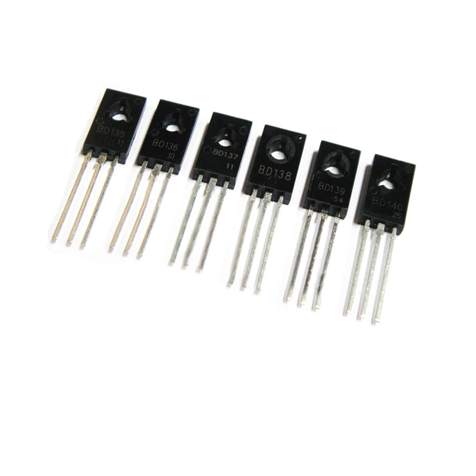 20 Stks/partij BD135 BD136 BD137 BD138 BD139 BD140 BD235 BD236 BD237 BD238 Npn Transistor Triode TO126 Te-126 nieuwe Originele Ic