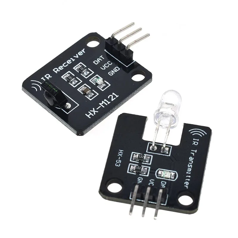 1set/lot 38KHz IR Infrared Transmitter Module IR Digital Infrared Receiver Sensor Module For Arduino Electronic Building Block image 2