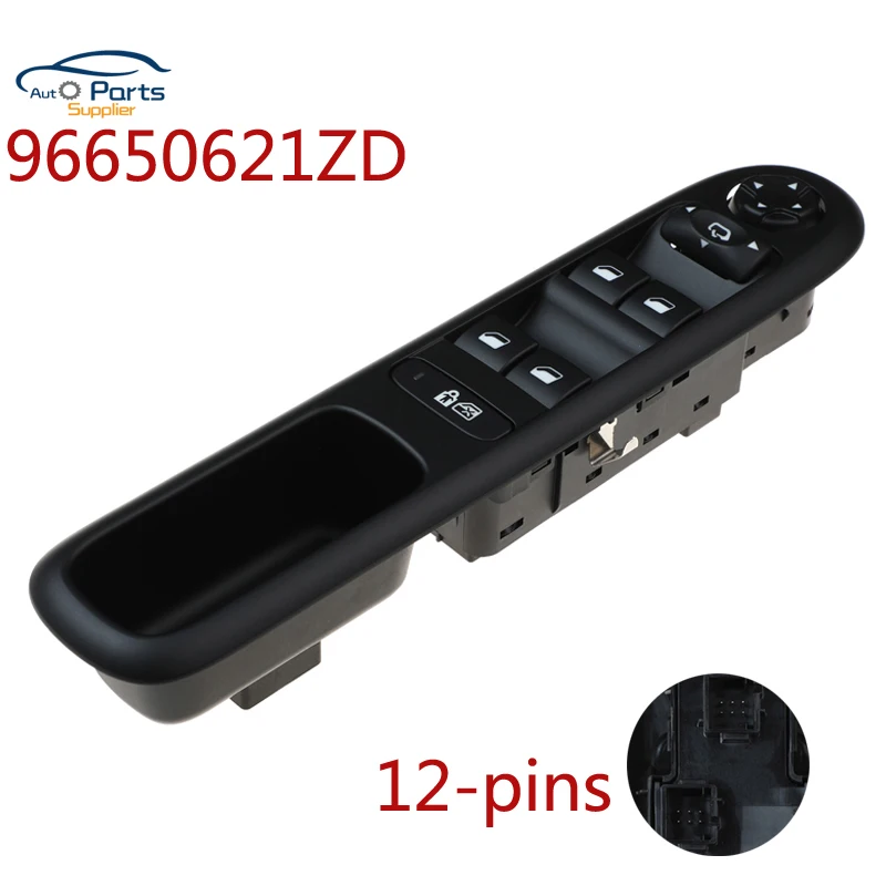 96650621ZD 96650620ZD Master Power Window Switch For Peugeot 3008 5008 Hatchback Wagon Door Lifter Switch Floding Child Button