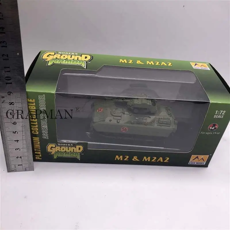 1/72 US M2&M2A2 Tank USA Army Tank Platinum Collectible Assembled Model Finished Model Easymodel Toy