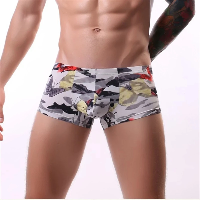 Men\'s Underwear Ice Silk Summer Seamless Underpants Male Pants Boxer Man Casual Plus Size Underwear Men Panties 2024