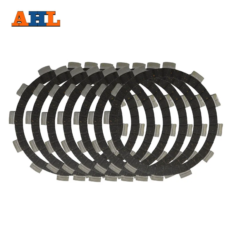 AHL Motorcycle Clutch Friction Plates Set For SUZUKI SV400 SV 400 Marauder VZ800 VZ 800 1997-2012 Clutch Lining 7PCS  #CP-0007