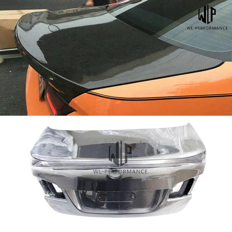 

High Quality Forged Carbon Pattern Front Engine Hood Rear Trunk Hood Car Styling for Bmw 5 Series F10