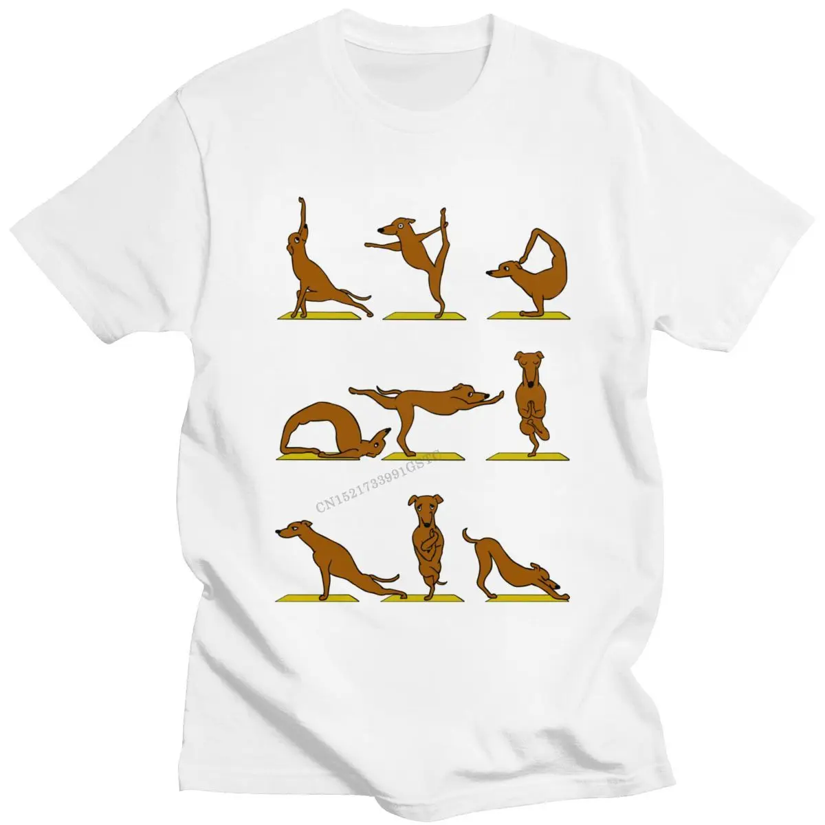 Kawaii Greyhounds Top T Shirt Men O-Neck Camisas Hombre Dog Lover T-Shirt Cotton Slim Fit Tee Fashion Tshirts Camisas ise