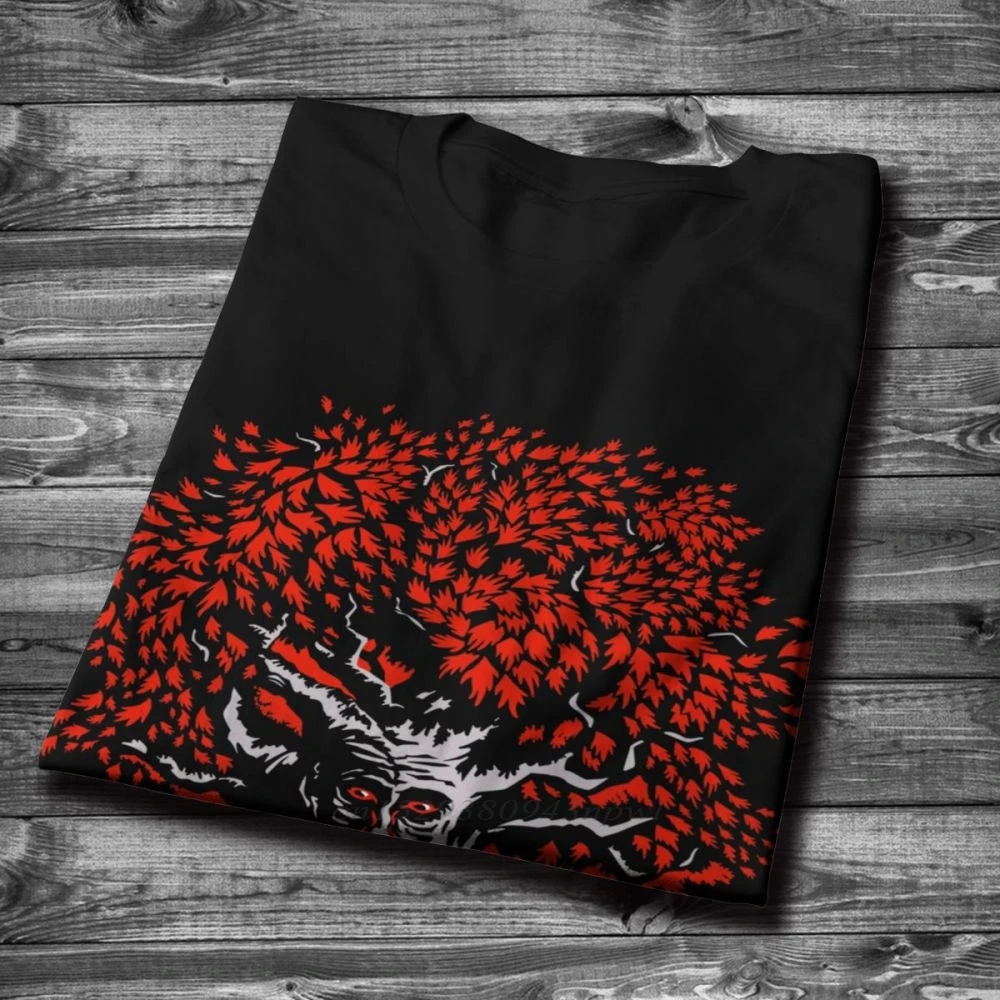 Winter Coming Magic Tree Winterfell Weirwood T Shirt For Men Picture Custom T-Shirt Round Neck Plus Size Tee