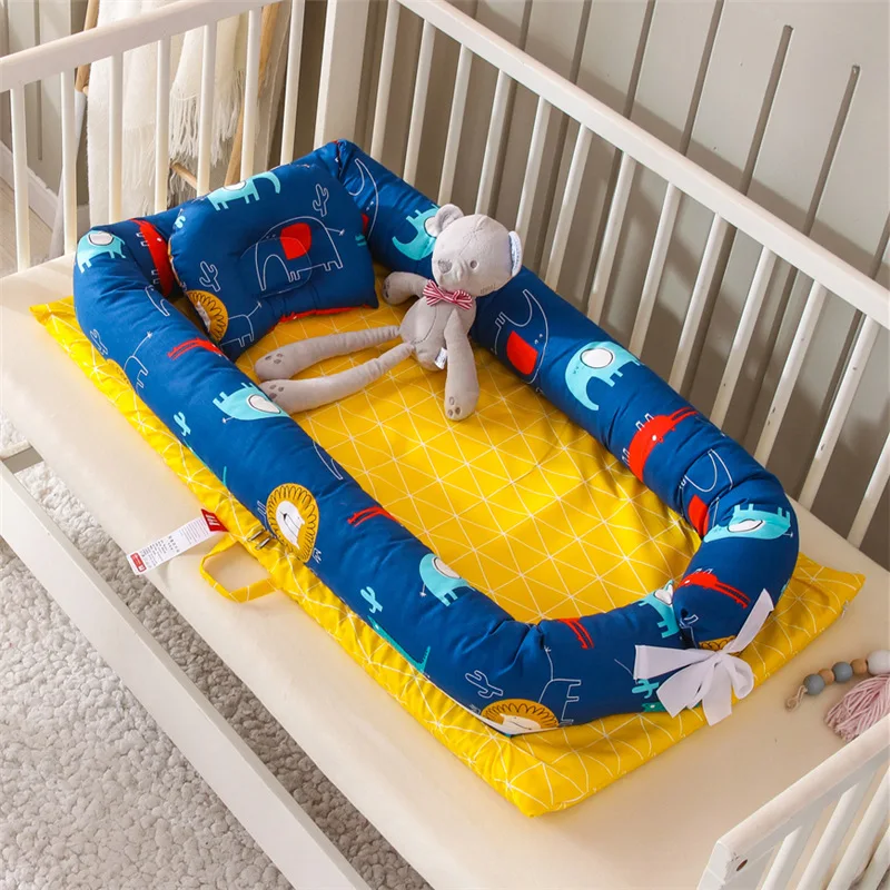 Tempat Tidur Bayi Portabel Tempat Tidur Bayi Dapat Dilipat Tas Tempat Tidur Bayi Balita Bayi Membawa Tempat Tidur Multifungsi Tas Penyimpanan untuk Perawatan Bayi