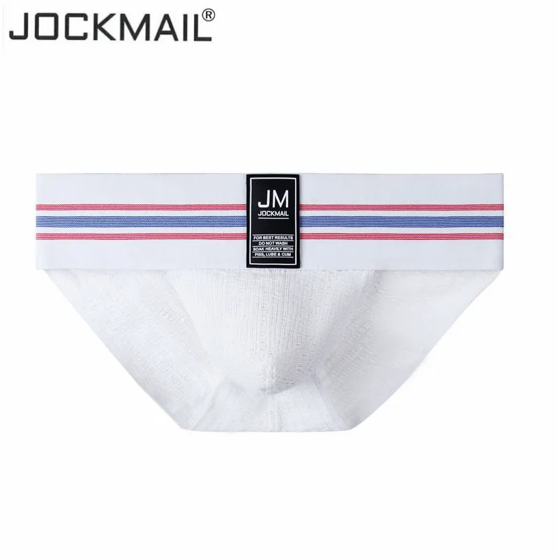 Jockmail New Brand Men Underwear Sexy Briefs Men Jockstrap Fashion Mens Briefs Cuecas Gay Underwear Penis Bikini Men Slip Homme