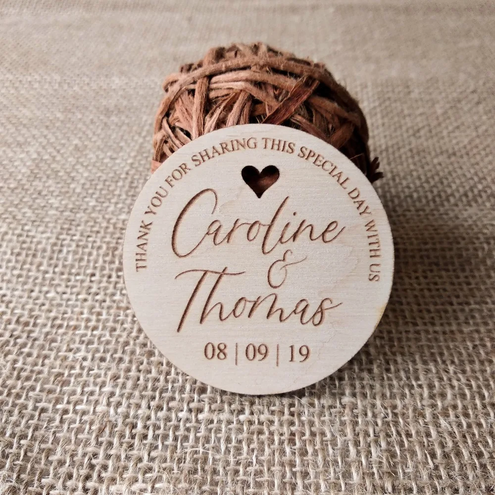 Thank You  Wedding Favor Magnet, Bride, Groom, Gift, Save the Date