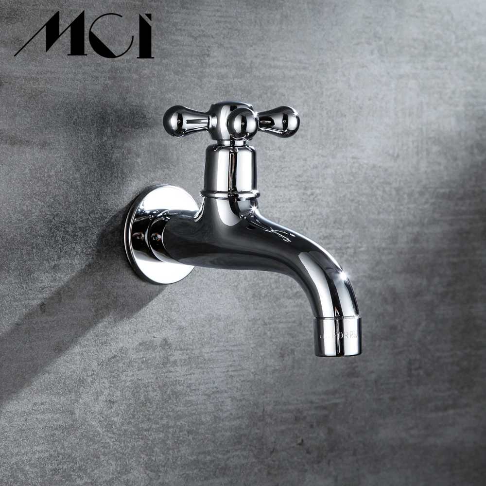 Decorative Outdoor Faucet Garden Bibcock Tap Bathroom mop Faucet Free Shipping Torneira De Parede Mci