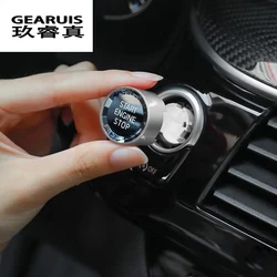 Car styling ENGINE START STOP switch buttons Stickers For BMW 5 6 7 Series 6GT G32 G30 G38 X3 X4 G01 G02 G08 G11 G12 Accessories