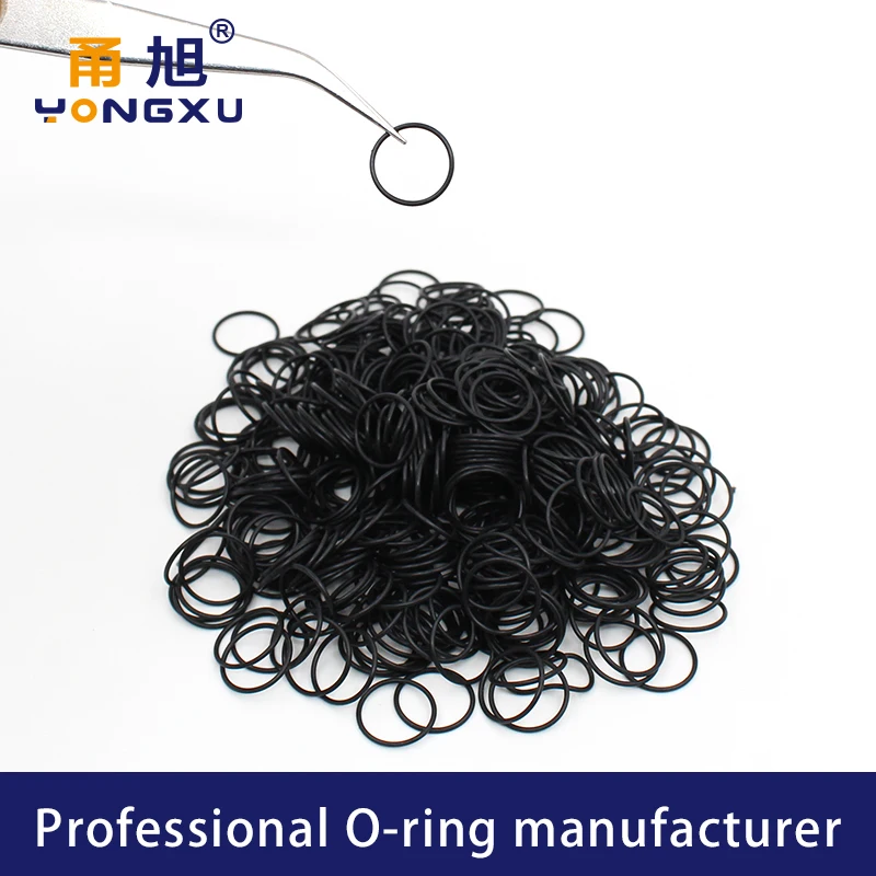 Nitrile Rubber 10PCS/lot Black NBR CS 0.8mm thickness OD6.1/6.6/8/8.25/8.6/9.5/11.8/12.3mm O Ring Gasket waterproof oring.-.