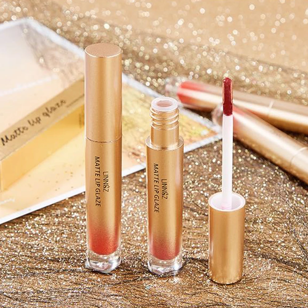 Matte Lipstick  New Moisturizing 8 Color Sexy Red Matte Nude Moisture Shine Liquid Lipstick