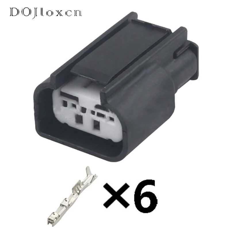 1/5/10/20/50 Sets 6 Pin DJ7066B-0.6-21 Automotive Rear View Camera RVC Plug Electrical Female Wiring Connector For Ford Focus