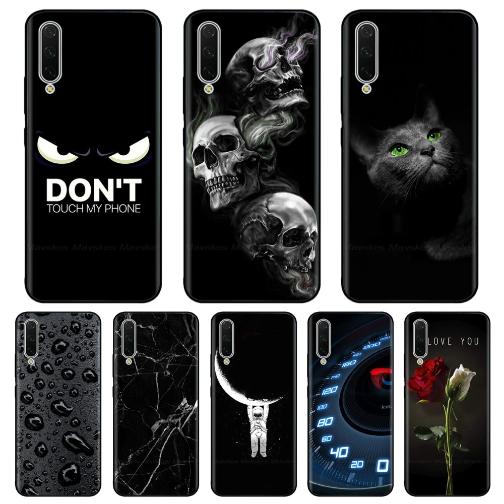 Silicon Case for Xiaomi Mi A3 Case A3 Lite Full Protection Soft Tpu Back Cover Phone Cases for Xiaomi Mi Cc9 Cc9e Bumper Coque