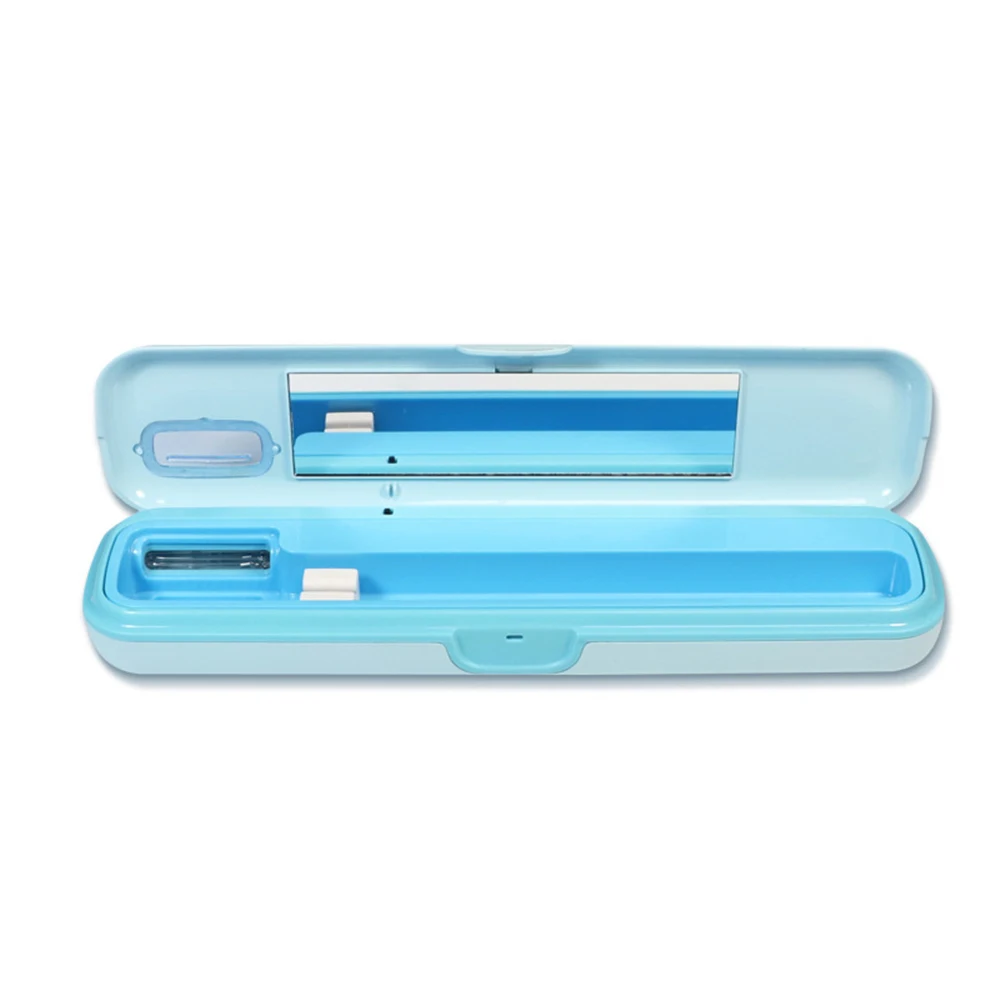 Antibacteria UV Toothbrush Disinfector Rechargeable Sterilizer Toothbrush Travel Storage Box Fast Drying Sterilizer For Brushes