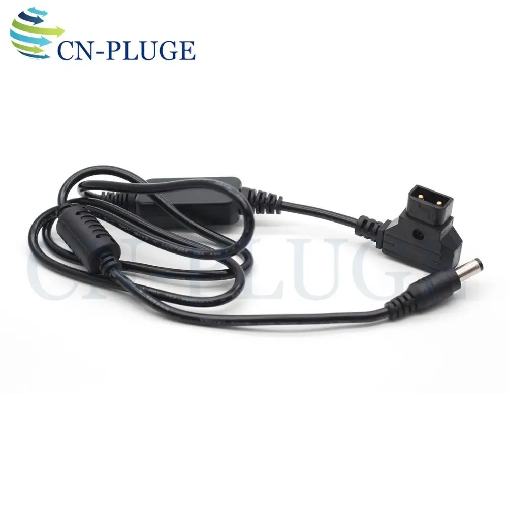 （Built-in protective plate）D-Tap Male to  12V   DC 5.5x2.5mm Cable