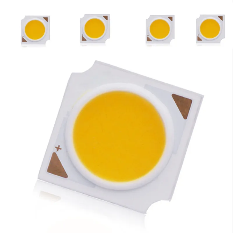 5pcs a lot 3w 5w 7w 10w LED COB 13*13mm 240-260mA LED Light Source Bulb On Aluminum Board LED Chip Light Lamp For LED SpotLight