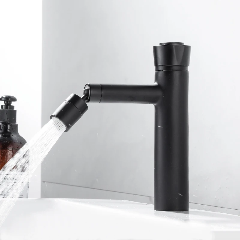 

Bidet Faucet Mixer Bathroom Sink Faucet Black Brass Single Handle Hole Faucet Basin Tap Grifo Lavabo Wash Hot and Cold Mixer Tap