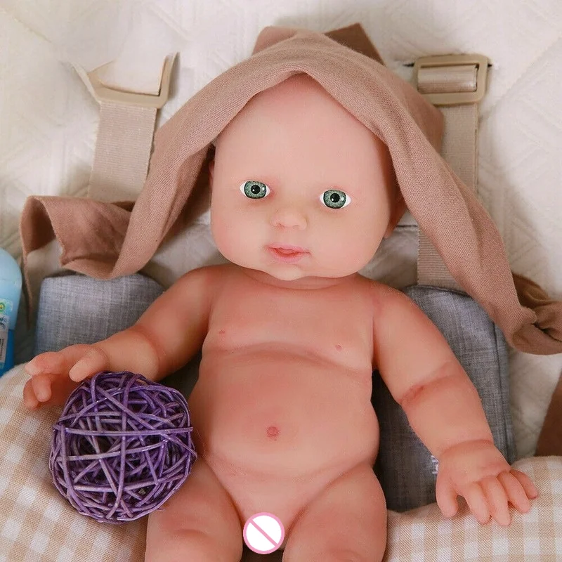 12'' Full Body Waterproof Silicone Reborn Doll Baby Girl Toy Birthday Gift Reborn Baby