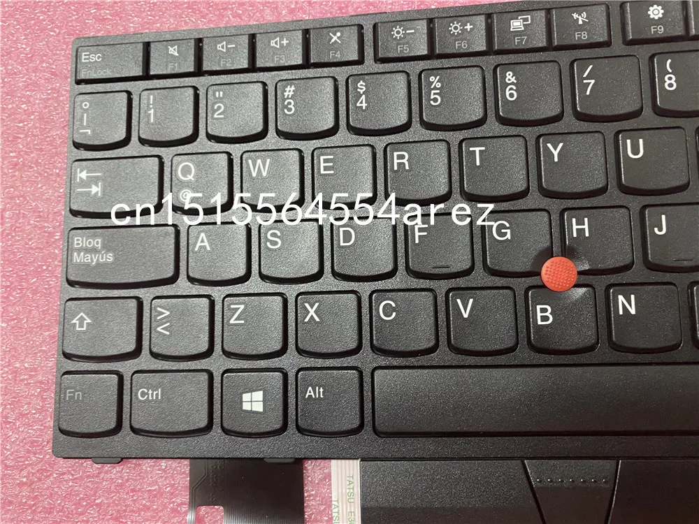 New/Orig LA Latin Spain Keyboard for Lenovo Thinkpad L580 P52 P72 T590 P53s L590 P53 P73 E580 E585 E590 E595 Laptop 01YP563