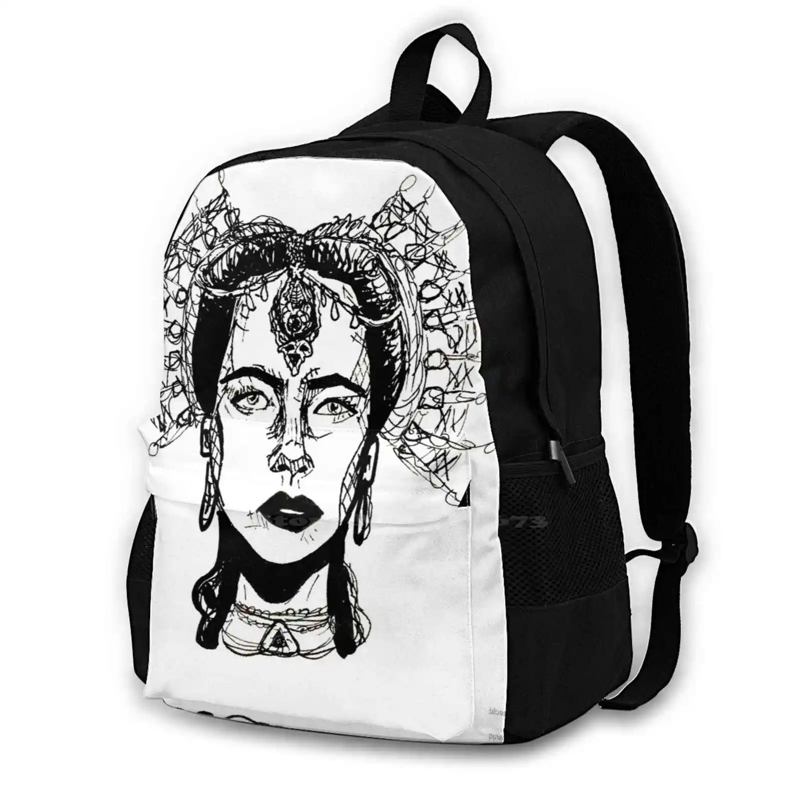 Satine-School Bag Big Capacity Backpack Laptop 15 Inch Satine Nicole Kidman Baz Lurhman Movies Film Cinema Pop Culture Womens