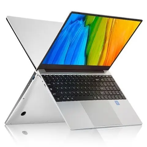 13.3 Inch Laptop Fingerprint  4GB/256GB/128G SSD  Silver notebook with high peformance