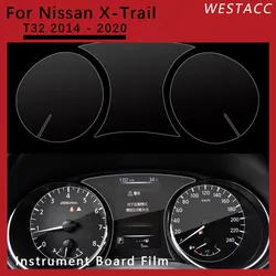 Car Dashboard Instrument Board Film Anti-Scratch Protective Membrane for Nissan X-Trail T32 2014 - 2020 Interior Accessories