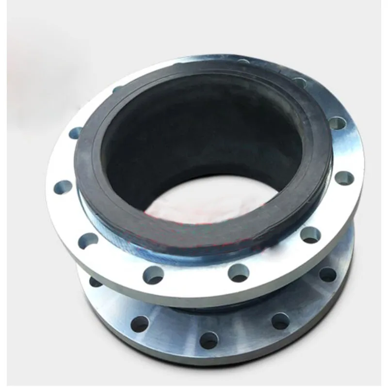 KXT Rubber Joint Flexible Rubber Joint EPDM Rubber Pipe Damper 1.6Mpa Carbon Steel Flange DN32-DN80 Acid-Alkaline Resistant