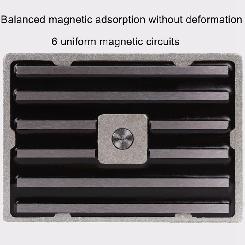 Permanent magnet lifter 50KG manual lifting and handling steel plate tool magnetic loading artifact flat magnetic chuck