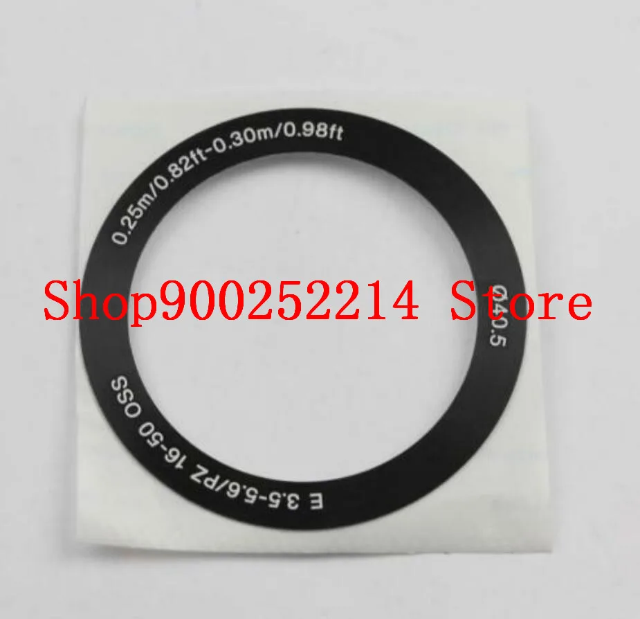 Front Decorate Name plate/Parameter ring around repair parts For Sony E PZ 16-50mm 16-50 f/3.5-5.6 OSS(SELP1650) lens