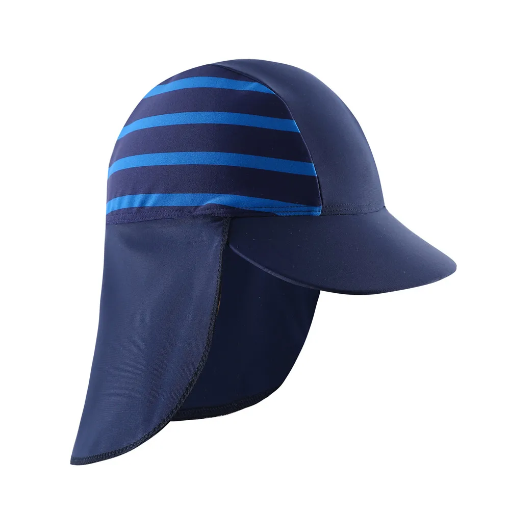 Cuffia da nuoto cappello da sole per bambini estate cappelli sportivi per bambini asciugatura rapida costumi da bagno protezione solare Anti UV per