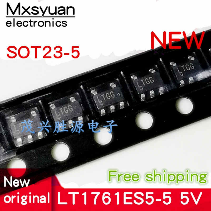 10pcs/lot LT1761ES5-5.0 LT1761ES5-3.3 LT1761ES5-2.5 LT1761ES5-SD LT1761ES5-BYP LT1761ES5 SOT23-5 New original In stock