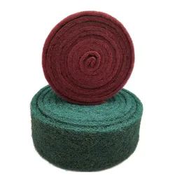 5m escovado aço inoxidável limpeza almofada ferramentas abrasivas remoção de ferrugem polimento para a indústria metais pintura de madeira mão escova ferramenta