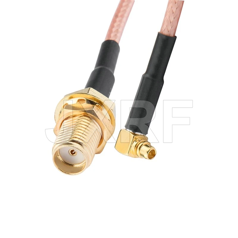 1PC MMCX Male to SMA Female Flange Panel Mount RG316 Pigtail FPV Antenna Extension Cord for drone UAVTBS UNIFY PRO 32 HV (MMCX)