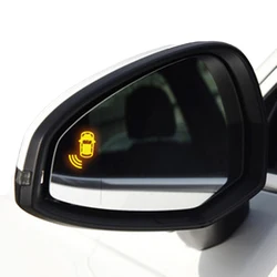 Blind Spot Radar sensor BSM BSD Assistance Side Mirror Glass Retrofit Kit For A4 B7 B8 B9 A5