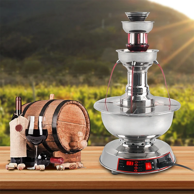 Hotel special wine fountain machine equipment DHC3F-1 hotel buffet electric wine fountain machine electric wine dispenser