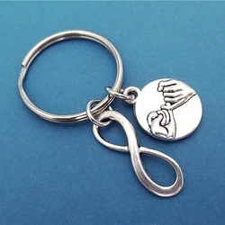 Infinity Pinky Promise Keychain, Keyring,Key Ring, Couple Gift, Birthday, Friendship Gift, Woman Accessory, Christmas Gift
