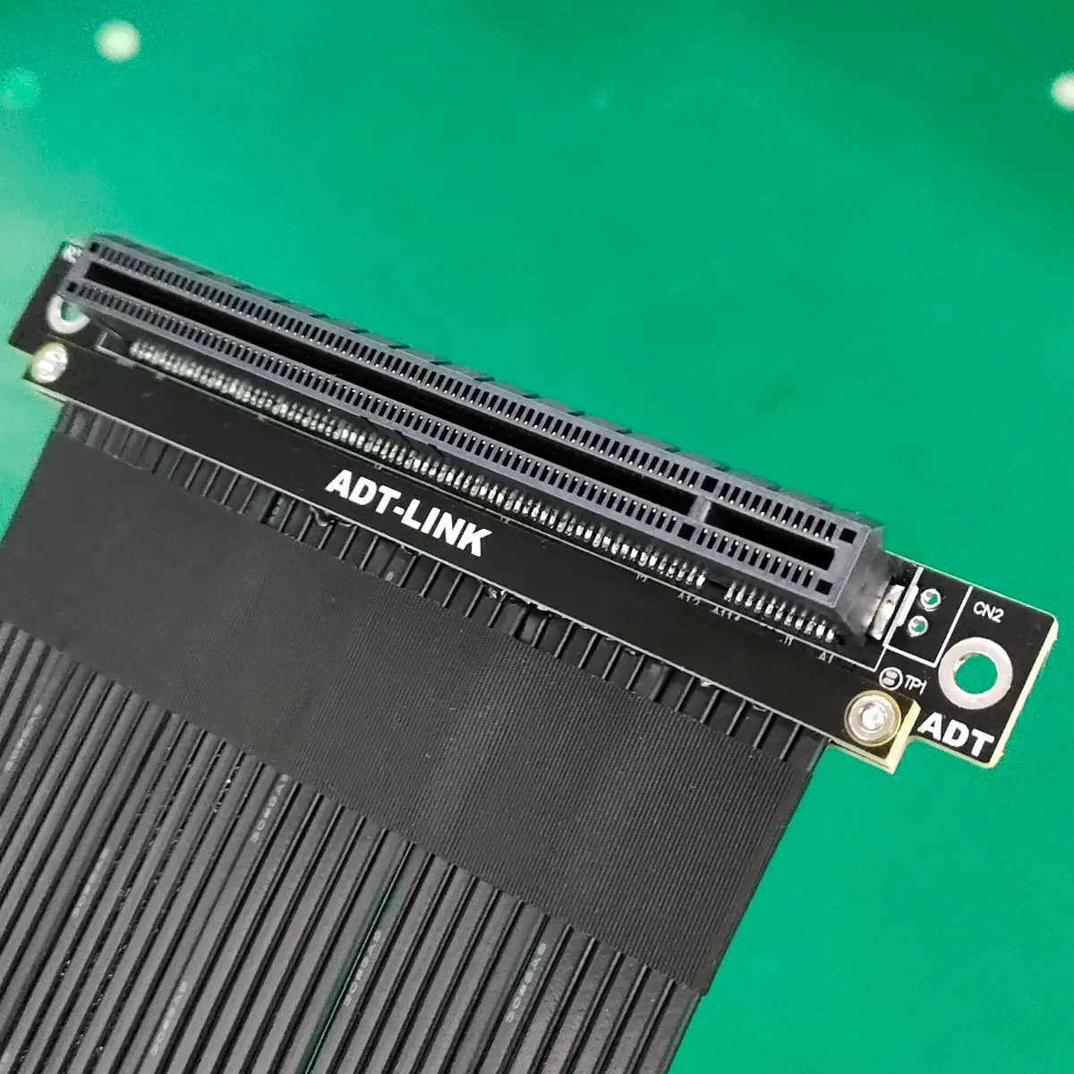 ADT 새로운 그래픽 카드 연장 케이블 PCI-E 3.0 X16 ETH 마이닝 수직 직립 섀시 RTX3090 RX6800XT PCIe 16과 호환 가능