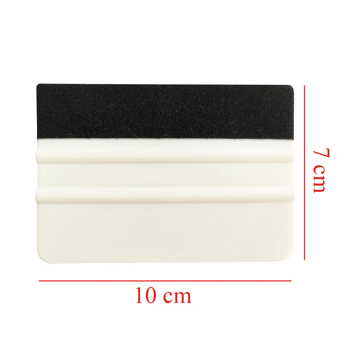 10pcs White Soft Felt Squeegee Vehicle Tint Tool Window Tinting Film Installation Tool for Car Wraps Professional Tools 10A43