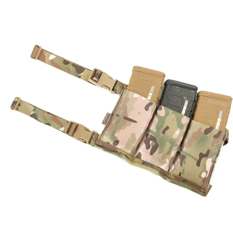 Emersongear M4 časopis držák taktická airsoftové hon vysokorychlostní šest packs 556 223 pás kreative pouch sáček elastická guma trojnásobný