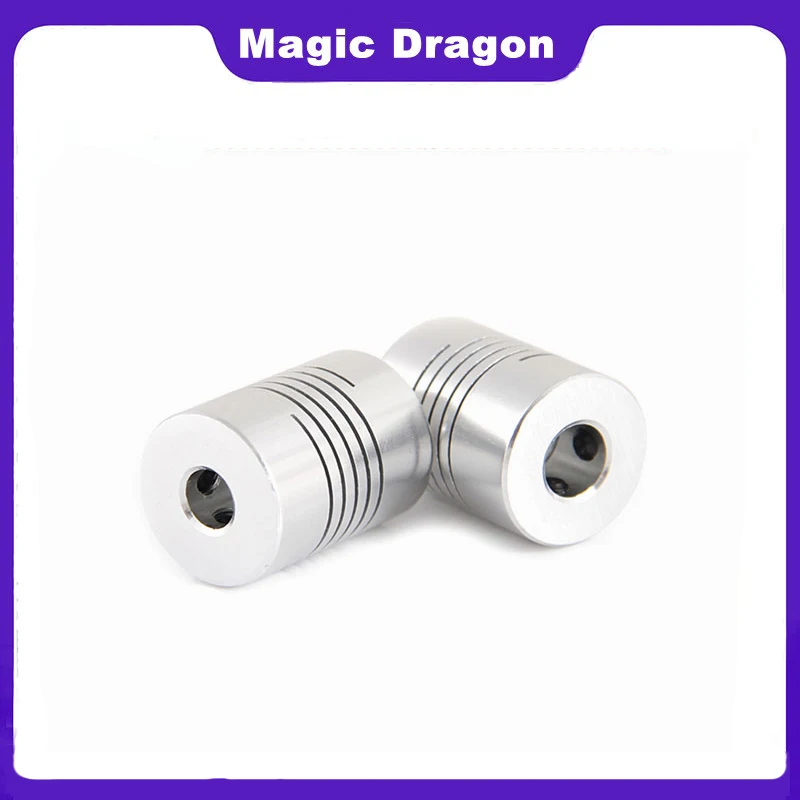 10PCS 28TYPES CNC Motor Jaw Shaft Coupler D19xL25mm Flexible Coupling Wholesale Dropshipping