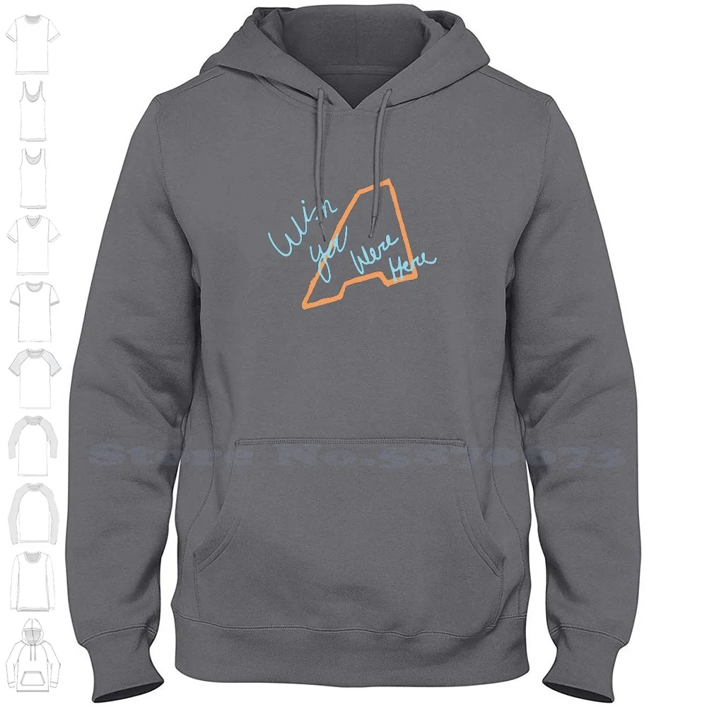 Wish You Were Here Streetwear Sport Hoodie Sweatshirt Astro World Tracklist Festival Features Leak