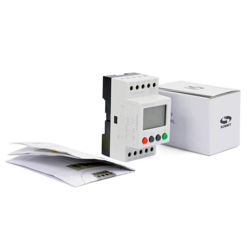 アリ RD6-W ce 認定カバー電圧 200-500 v ac 3 相電圧と位相シーケンス相損失監視リレー