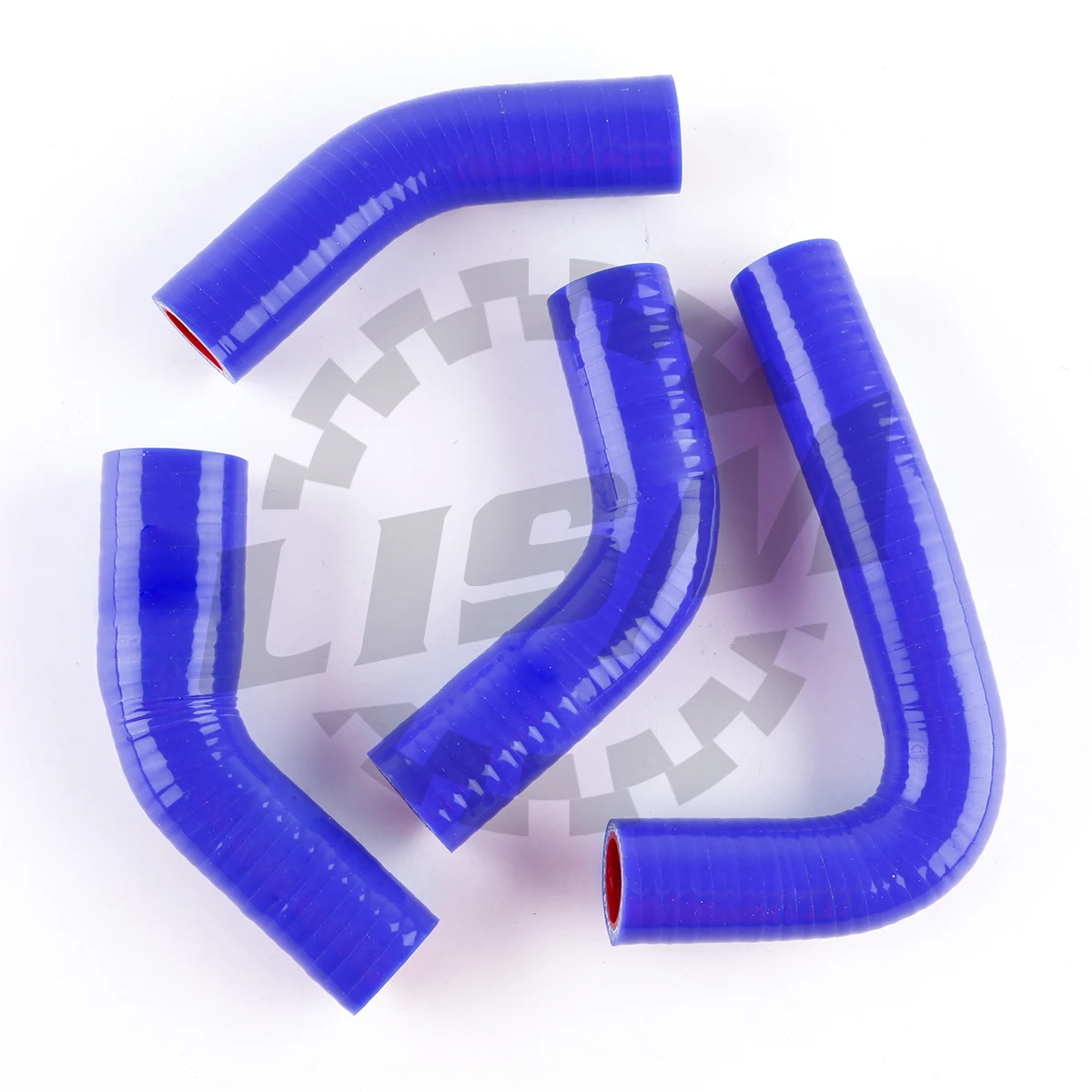 4PCS For Yamaha RZ350 RD350 RD RZ 350 YPVS All Years 1973 1974 1975 1984 1985 3PLY Silicone Radiator Hose Coolant Kit Pipe